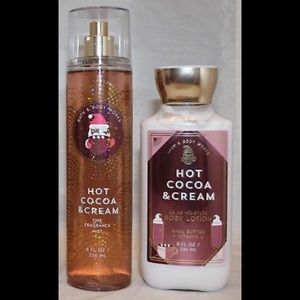 Bath and body works hot cocoa and cream